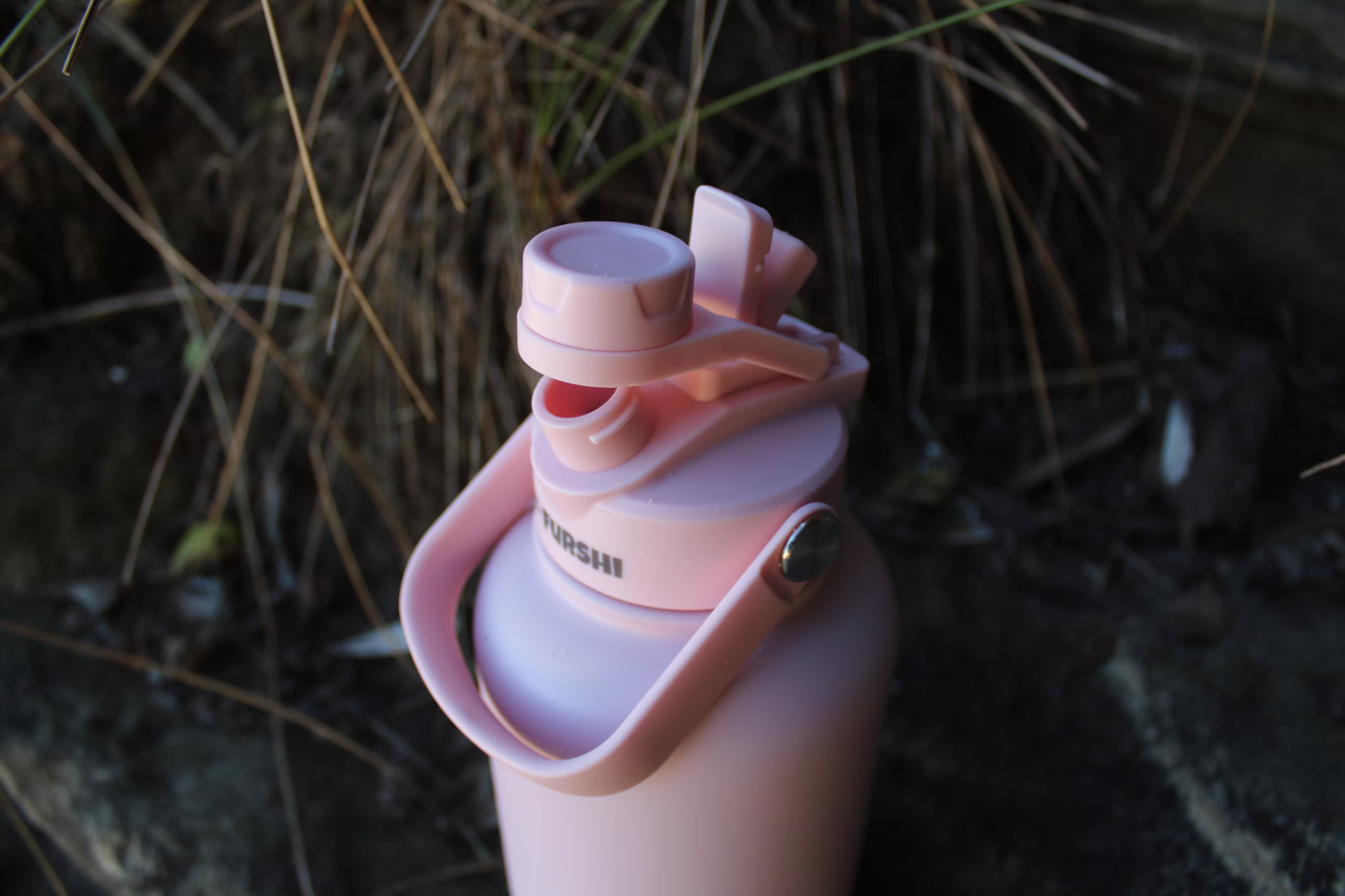 Close-up of the Furshi bottle lids